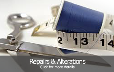 Repairs and alterations at Spotless Dry Cleaners